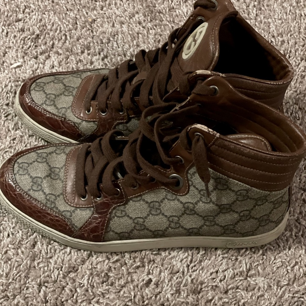 Men’s Gucci high top sneakers